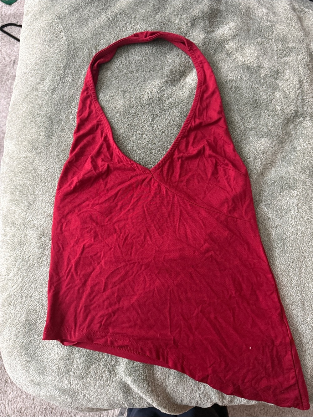White Fox Boutique Wine Halter Top